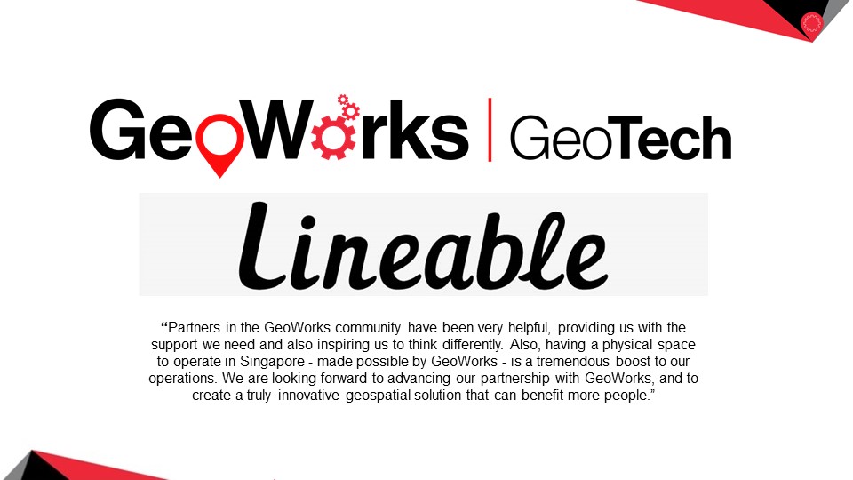 Meet a GeoWorks GeoTech: Lineable Inc.